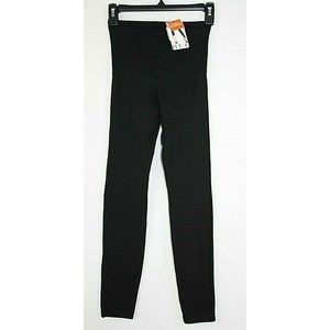 Hue Ultra Tummy Shaping Leggings Size Small Color Black